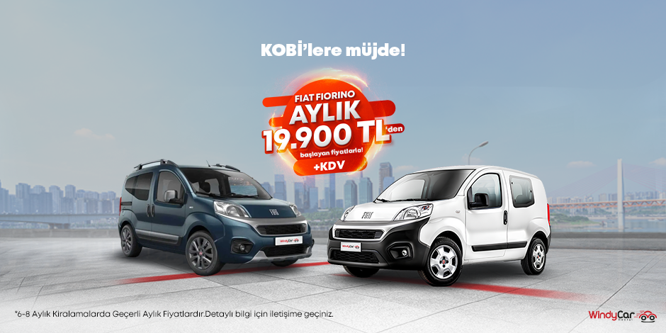 Fiat Fiorino 6-8 Aylık Kiralama Fırsatı!